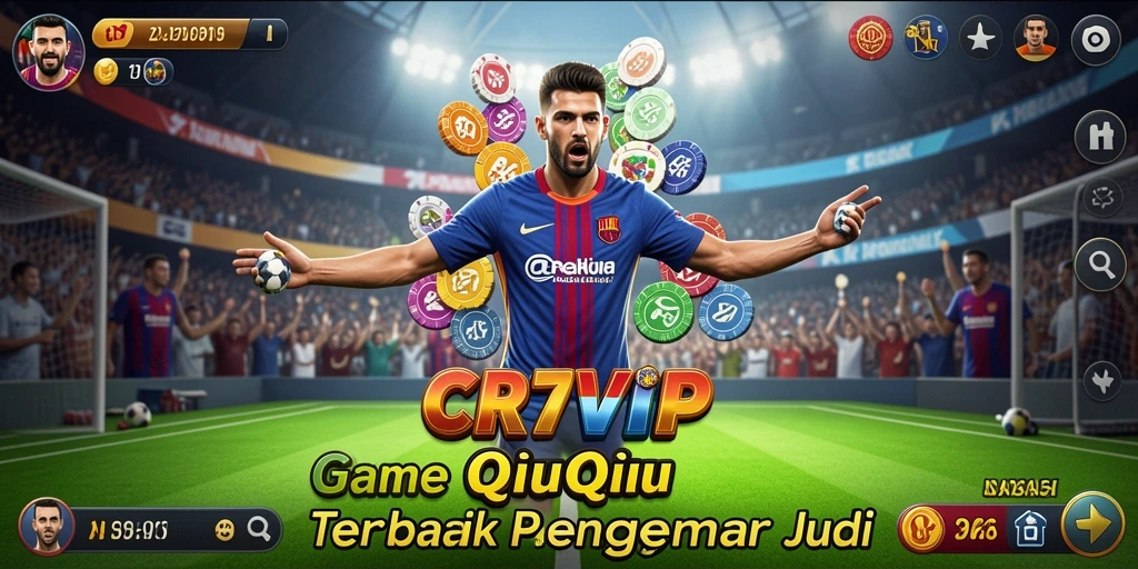 Tampilan gameplay QiuQiu yang menarik dan interaktif di CR7VIP.