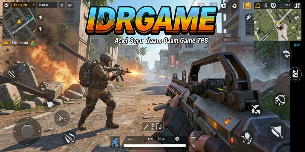 Tampilan gameplay seru di IDRGAME dengan aksi TPS mendebarkan.