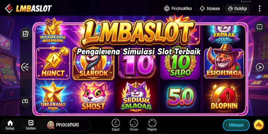 Screenshot gameplay LMBASLOT menampilkan slot yang menarik dan interaktif.