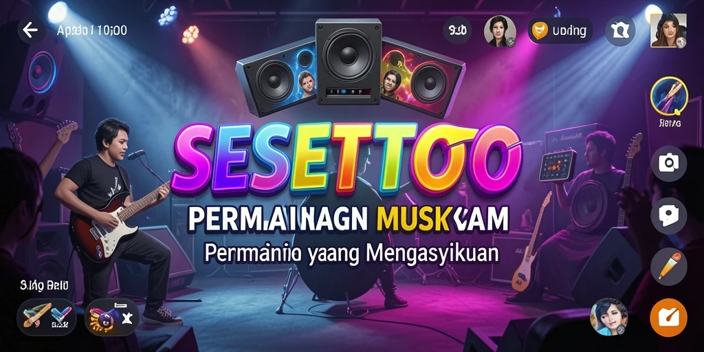 Tampilan gameplay SESETOTO yang seru dan interaktif.